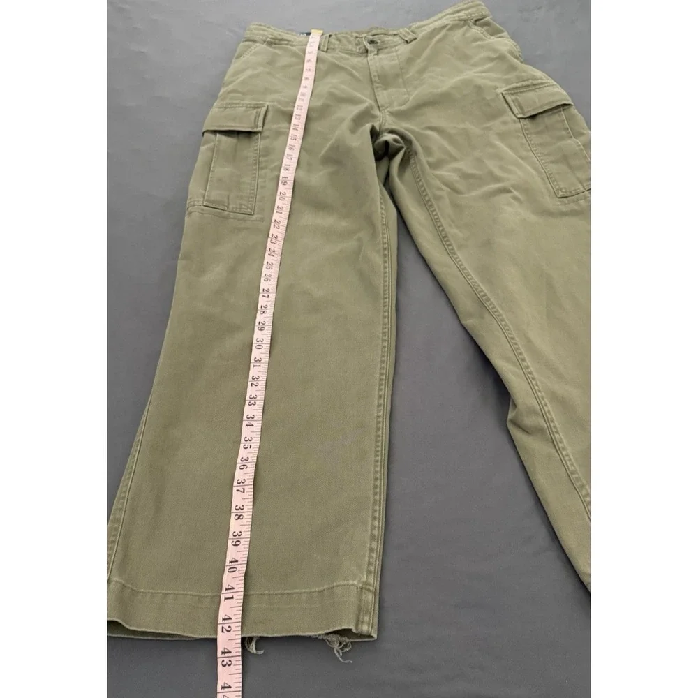 VTG Polo Ralph Lauren Pants Men's Size 36X30 Green RL 67 Chino Cargo Classic